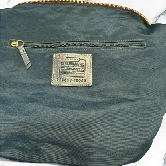 COACH Legacy Nylon Hobo Shoulder Style 10093 - Picture 7 of 10